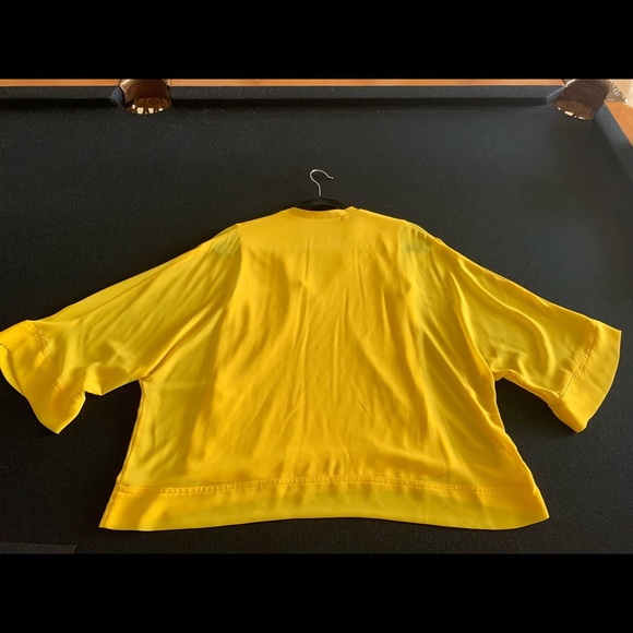 Zara Yellow Blouse - Picture 3 of 14